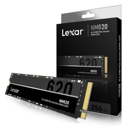 Disque Dur Interne Lexar NM620 SSD M.2 PCIe NVMe 256GB