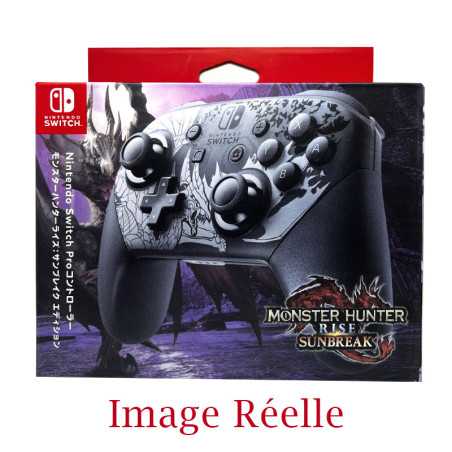 Manette Nintendo Switch Pro Monster Hunter Sunbreak