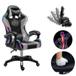 Gamer Chair, Inclinable, RGB