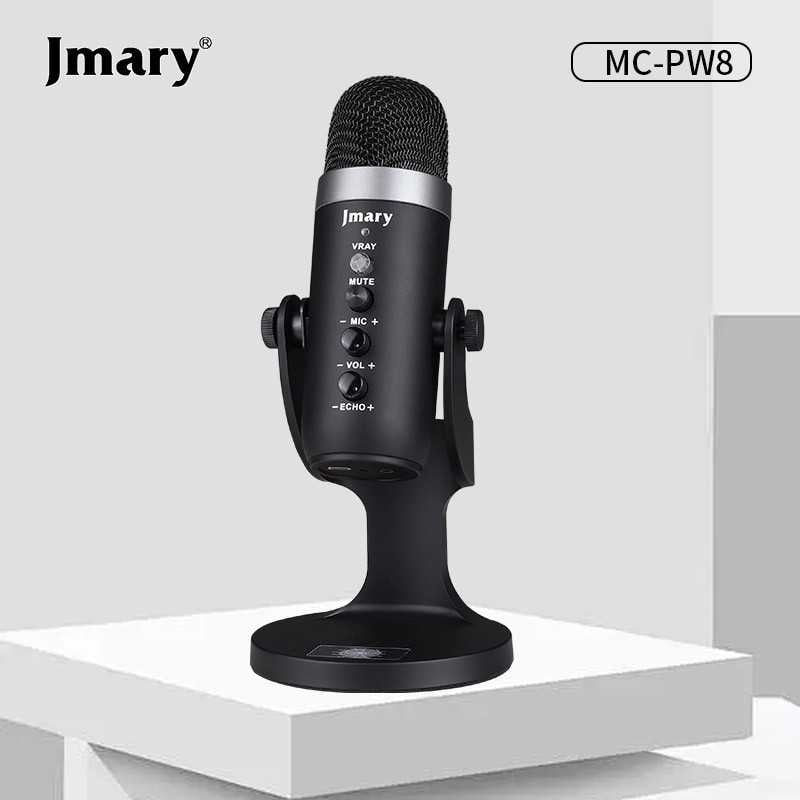 Microphone Jmary à condensateur USB MC-PW8