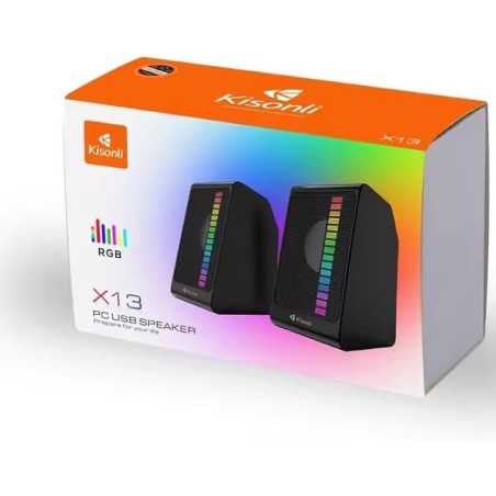 Haut Parleurs X13 Kisonli USB