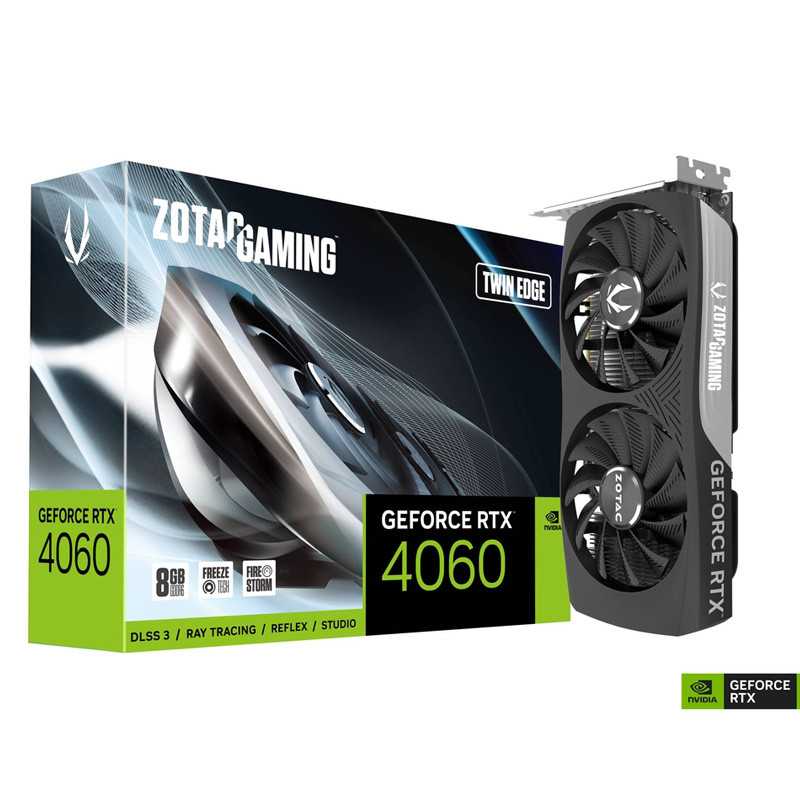 ZOTAC GAMING GeForce RTX 4060 8GB Twin Edge