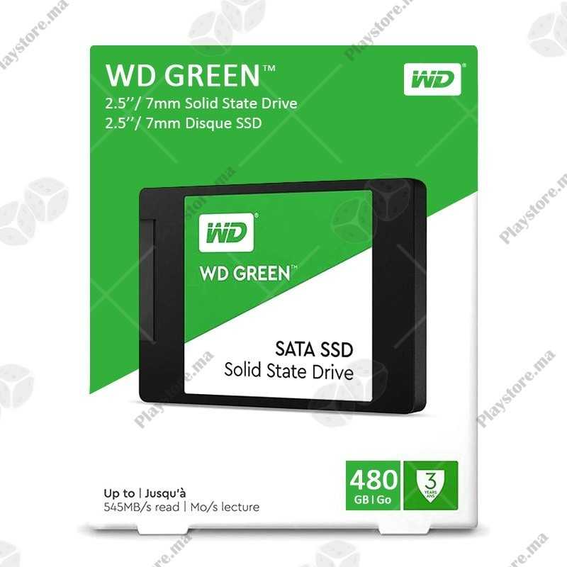 Disque dur interne SSD Western Digital Green SATA 2.5 1 To