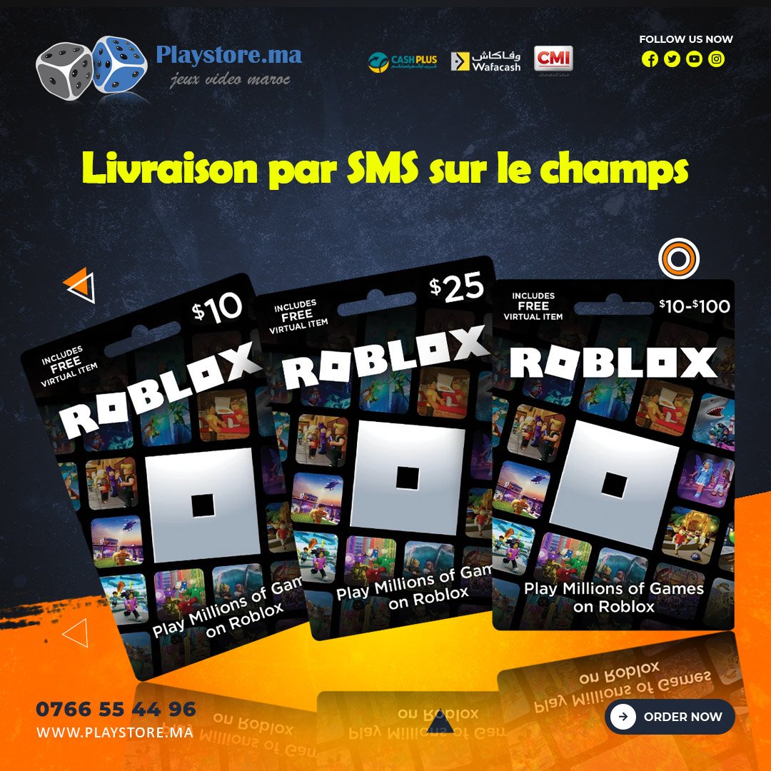 Carte Roblox 10 USD NORTH AMERICA